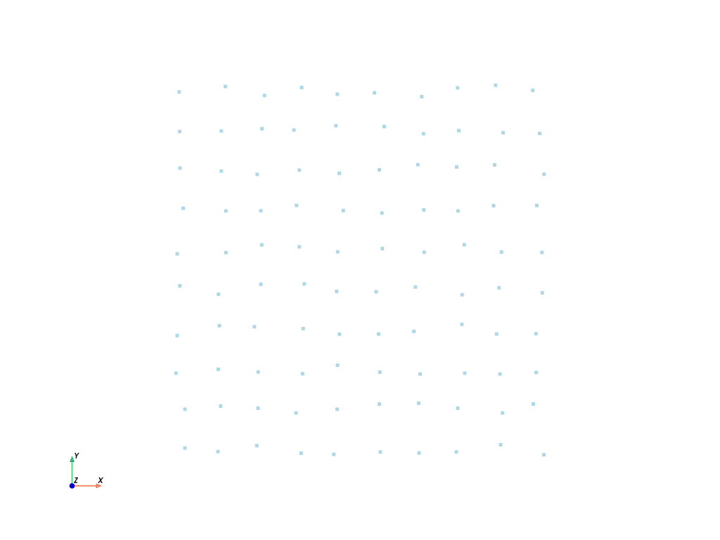 d create tri surface